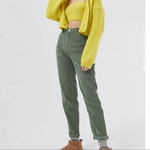 Urban Outfitters Corduroy High Waisted Mom Pants